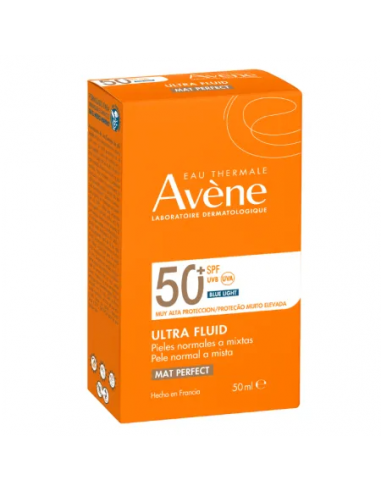 Avène Ultra Fluid Perfector SPF50+ – 50 ml (nuantă universală)
