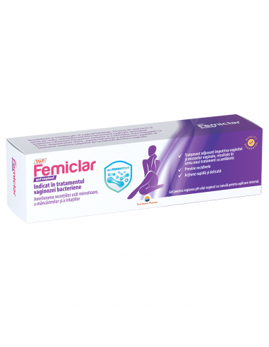 Gel‑cremă vaginal Femiclar HPV – 20 ml