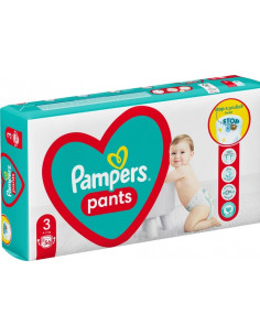 Pampers Pants – Mărimea 3 (6–11 kg), pachet de 56 bucăți