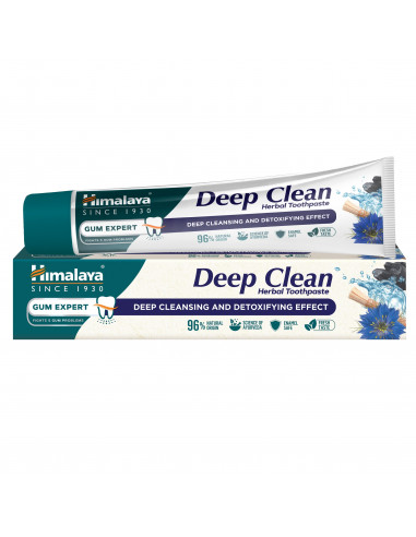 Himalaya Gum Expert Deep Clean Herbal Toothpaste – 75 ml