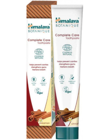 Himalaya Botanique Complete Care Toothpaste – Cinnamon – 75 ml