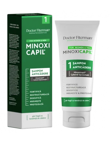 Doctor Fiterman Minoxicapil – Șampon anticădere unisex, 200 ml