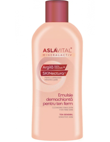 Emulsie Demachiantă MineralActiv Aslavital – Ten Ferm & Sensibil 200 ml