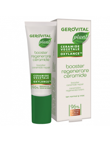 Gerovital Plant – Booster Regenerare cu Ceramide Vegetale, 15 ml