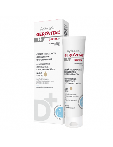 Gh3 derma+ crema hidratanta corectoare uniformizanta x 30ml