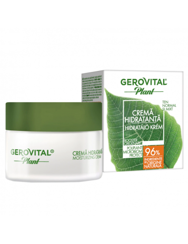 Gerovital Plant Moisturizing Cream Microbiom Protect – cremă față 50 ml