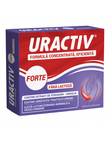 Uractiv Forte Fără Lactoză – 20 capsule