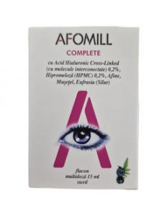 Afomill Complete – picături oculare cu afine, mușețel &...