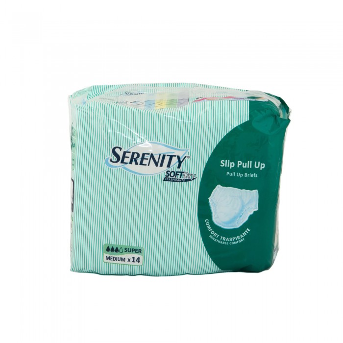 Serenity scutece tip chilot pentru adulti M, 14 buc, Tehnomedical