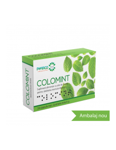 Colomint – supliment digestiv cu ulei de mentă, 24 capsule