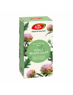 Vezica Biliară Lenta D70 – Fares, 63 capsule