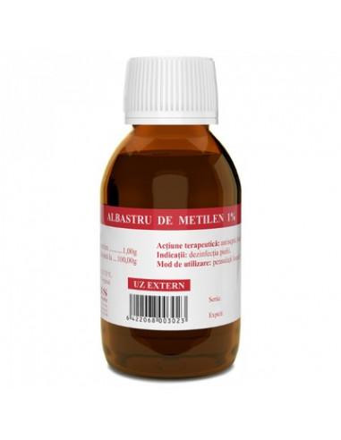 Albastru de metilen 1% – 100 ml