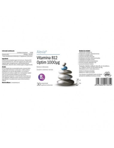 Vitamina B12 Optim 1000 µg – 30 capsule