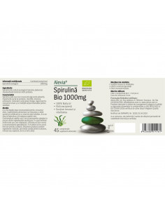 Spirulina Bio 1000 mg – 45 comprimate