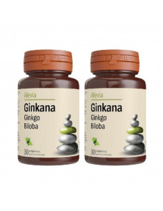 Pachet Ginkana Ginkgo Biloba 40 mg – 30 + 30 comprimate...