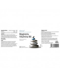 Magneziu + Vitamina B6 – 30 comprimate
