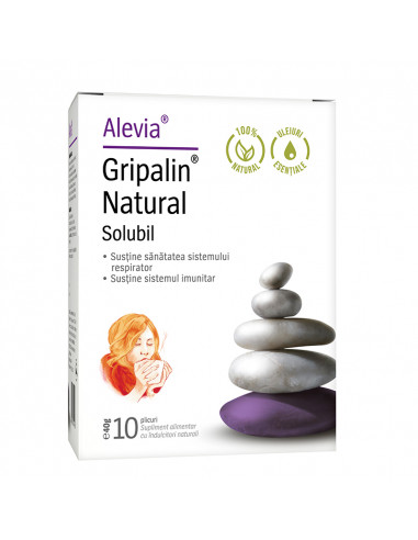 Gripalin Natural Solubil – 10 plicuri