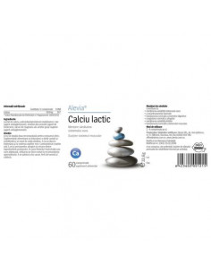 Calciu Lactic – 60 comprimate