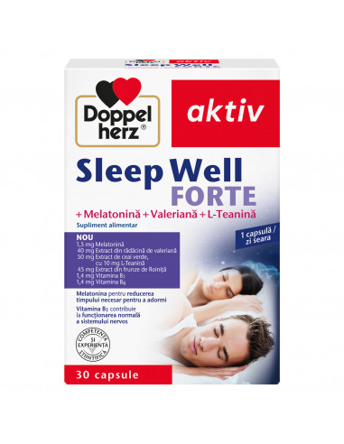 Doppelherz Aktiv Sleep Well Forte – 30 capsule