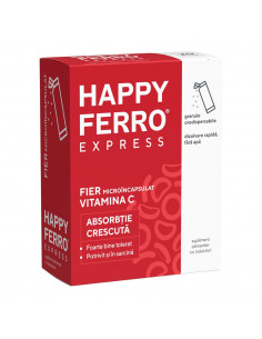 HappyFerro Express – 20 plicuri cu granule orodispersabile