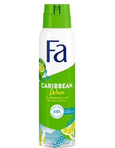 FA Deospray Caribbean Wave Lemon – 150 ml