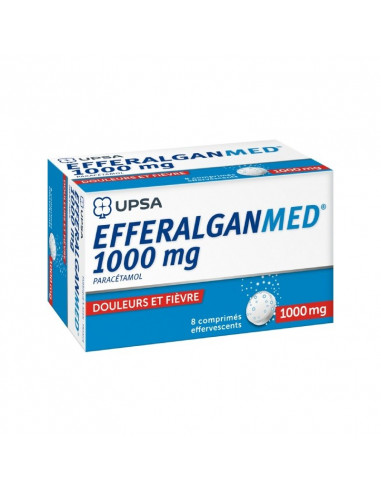 Efferalgan Med 1000 mg – 8 comprimate efervescente
