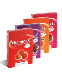 Vitamina C 100mg cu propolis x 20 cpr