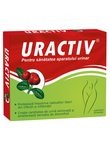 Uractiv Fără Lactoză – 21 capsule