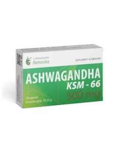Ashwagandha KSM-66 500 mg – 30 capsule