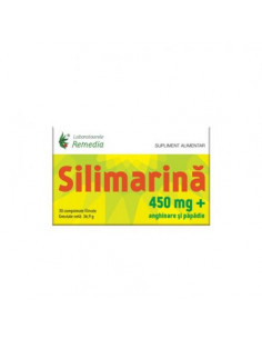 Silimarina 450 mg – 30 comprimate filmate