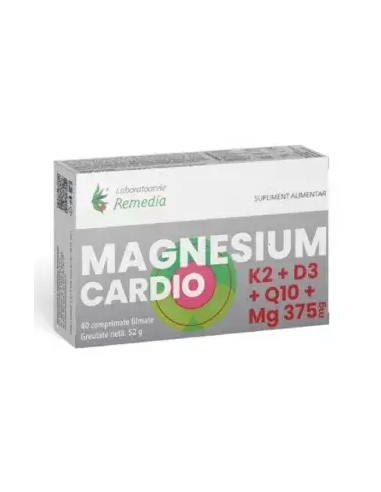 Magnesium Cardio – 40 comprimate filmate
