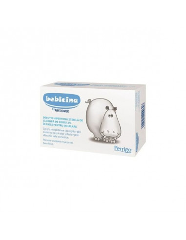Bebicina ser fiziologic hipertonic 3%, 24 monodoze