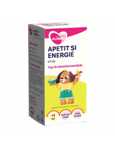 Alinan Apetit și Energie sirop 150 ml (copii 1+)