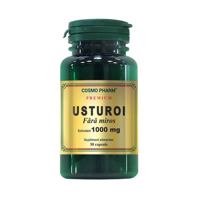 Usturoi fara miros 1000mg premium x 30 cps