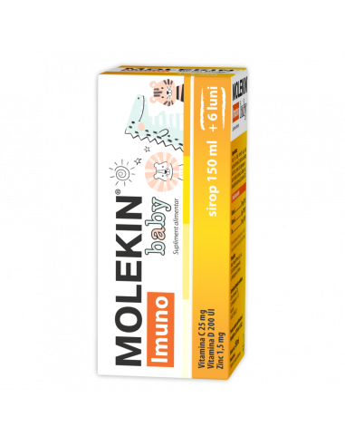 Molekin Imuno Baby 1-3 ani sirop 150 ml – Zdrovit