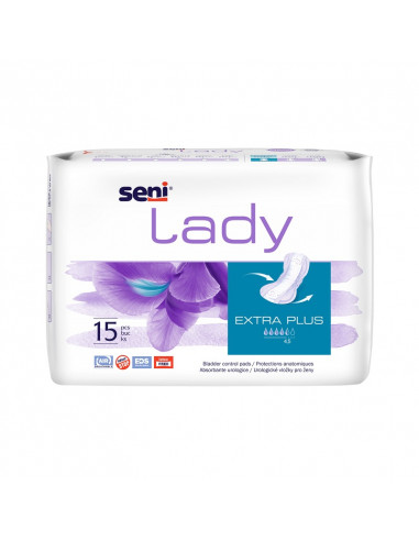 Seni Lady Extra Plus – 15 bucăți absorbante urologice