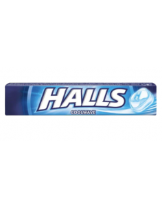 Halls Coolwave 33,5 g – bomboane răcoritoare mentol-eucalipt