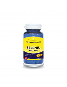Seleniu Organic – 60 capsule – Herbagetica