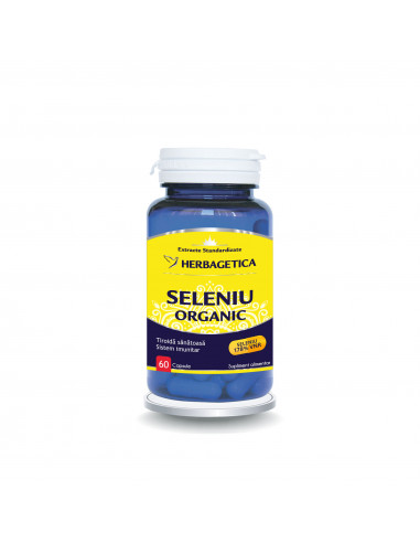Seleniu Organic – 60 capsule – Herbagetica