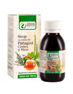 Sirop Pătlăgină + Cimbru + Miere – 100 ml Adya Green Pharma
