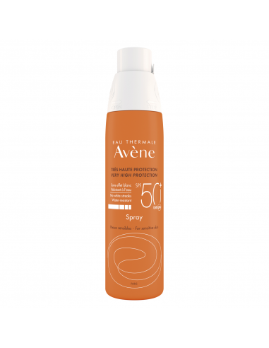 Avène Sun Care Spray SPF 50+ — Spray Solar 200 ml pentru piele sensibilă