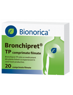 Bronchipret TP – 20 comprimate filmate, Bionorica (Germania)