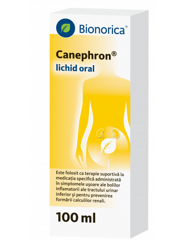 Canephron – soluție orală (picături), 100 ml, Bionorica (Germania)