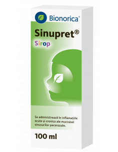 Sinupret Sirop 100 ml — Bionorica (Germania)
