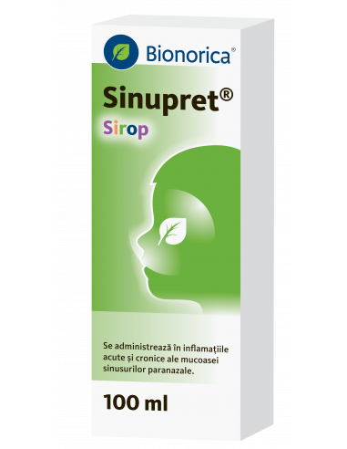 Sinupret Sirop 100 ml — Bionorica (Germania)