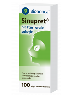 Sinupret picături orale soluție 100 ml — Bionorica