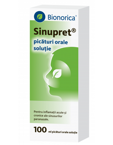 Sinupret picături orale soluție 100 ml — Bionorica
