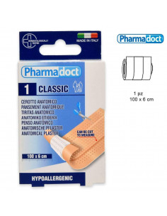 Plasture clasic 100 cm × 6 cm — 1 bucata, Pharmadoct