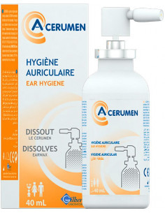 A-Cerumen Spray Igiena Urechi 40 ml — Laboratoires Gilbert