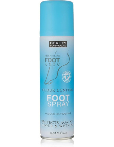 Beauty Formulas Foot Spray Odour Control 150 ml